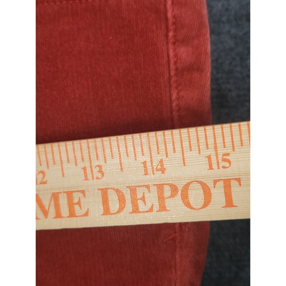 Pilcro and the Letterpress Corduroy High Rise Skinny Pants Size 27 Copper Hippie - Picture 8 of 11